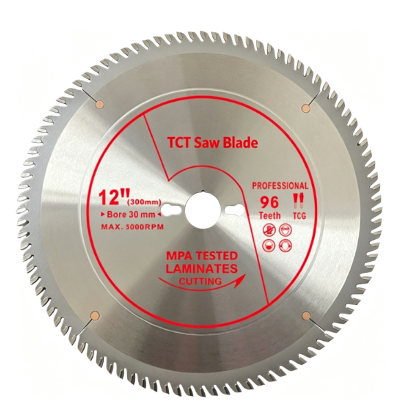 Hojas de sierra TCT para uso industrial, serie para corte de laminados